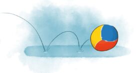 Illustration eines Balles