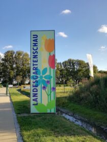 Eingang zur Landesgartenschau Beelitz