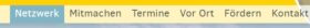 Hier wird das Menü der Internetseite des Netzwerkes Gesunde Kinder abgebildet. 