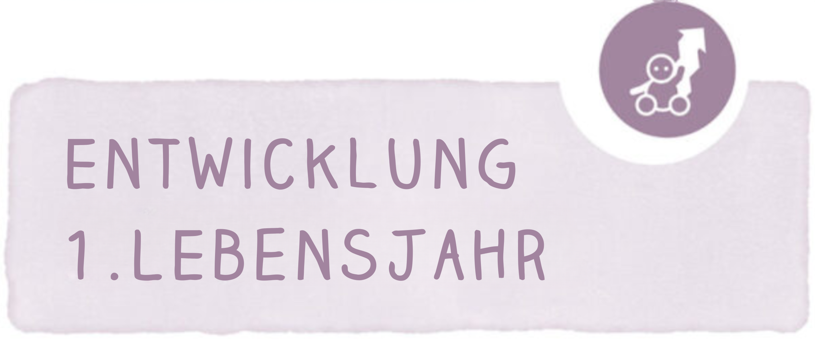 Entwicklung 1. Lebensjahr